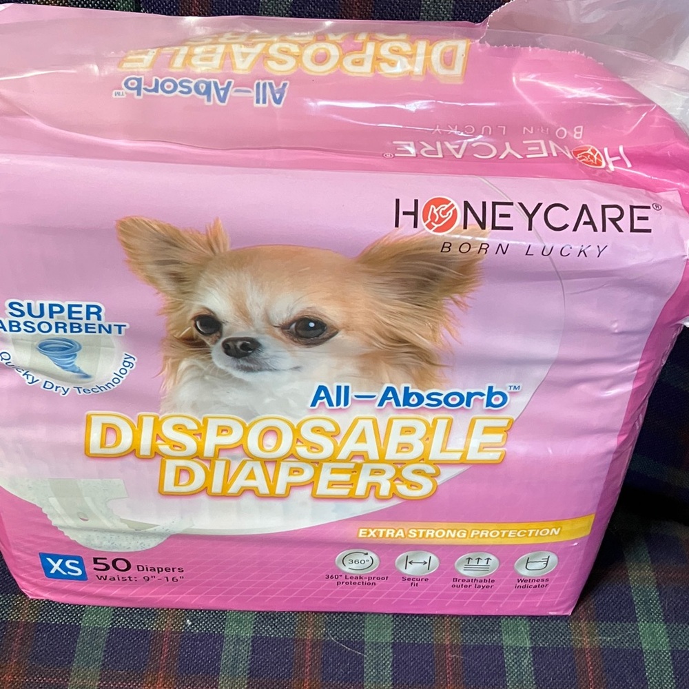 Disposable Diapers - Pink